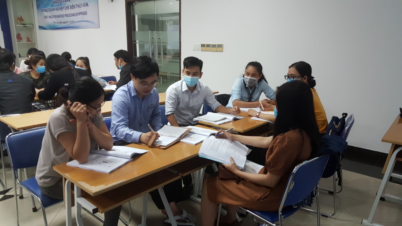 Công ty Hà Hưng Phú tham gia khóa đào tạo HACCP