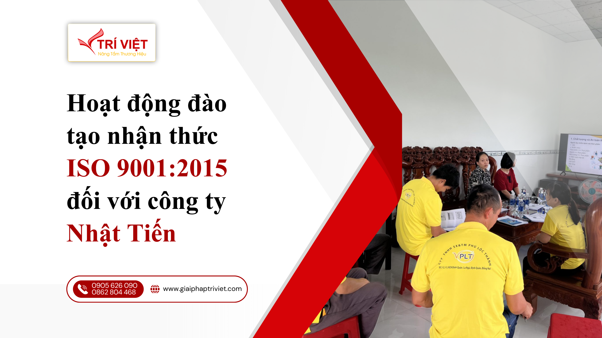 ĐÀO TẠO ISO 9001:2015 - GIẢI PHÁP TRÍ VIỆT