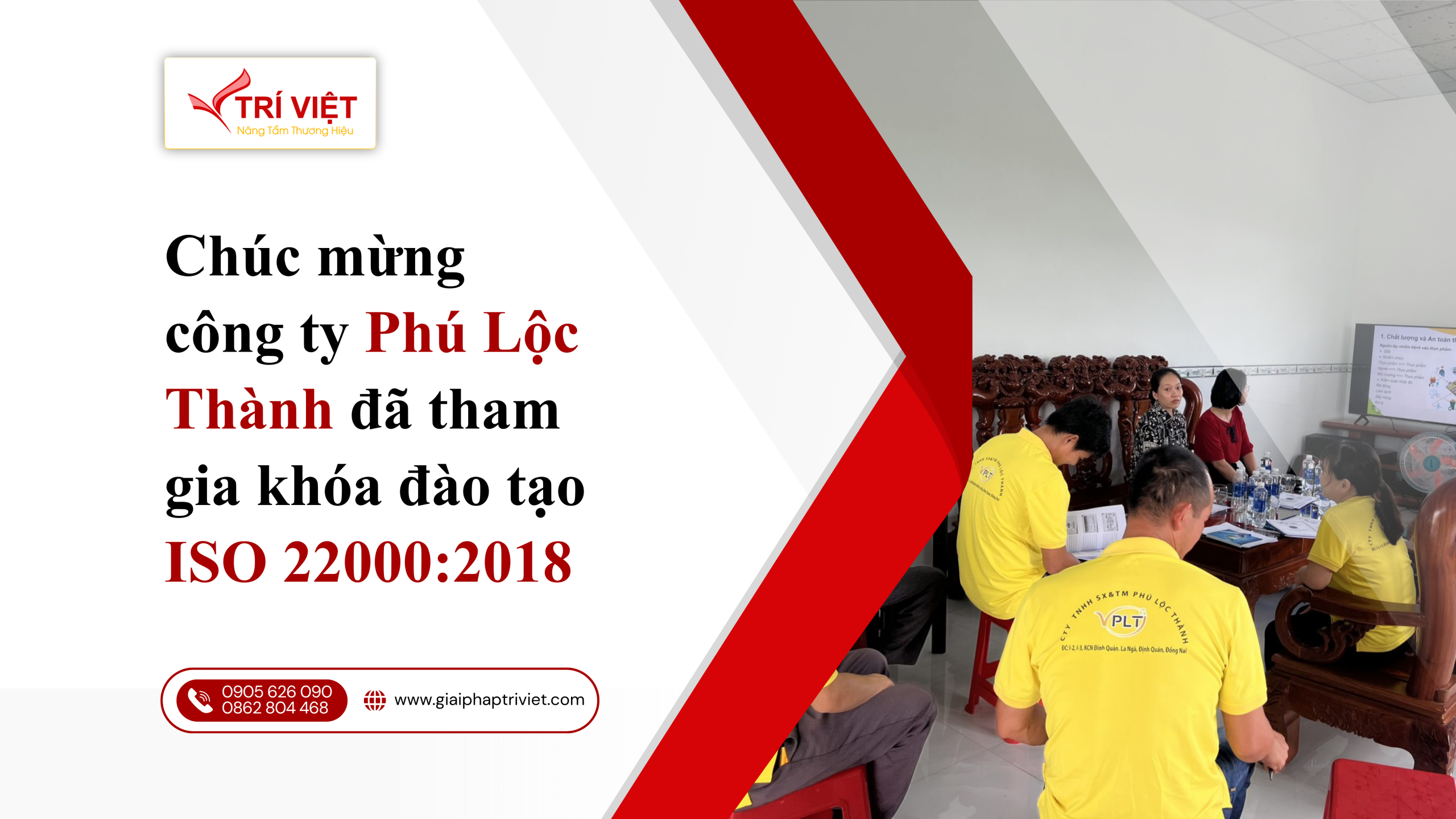 Giải Pháp Trí Việt Đào tạo ISO 22000:2018