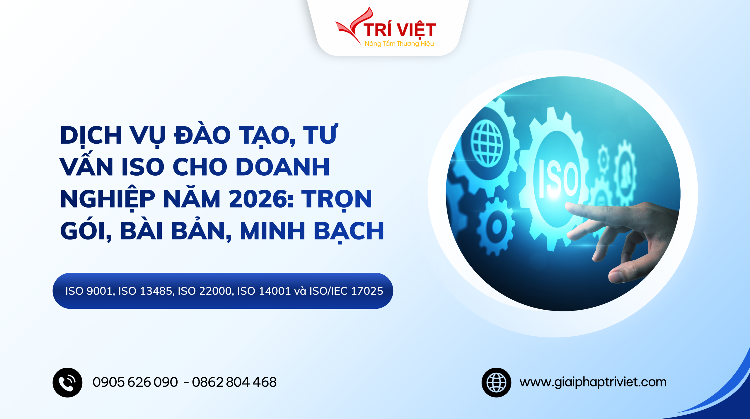 Dịch vụ đào tạo, tư vấn ISO