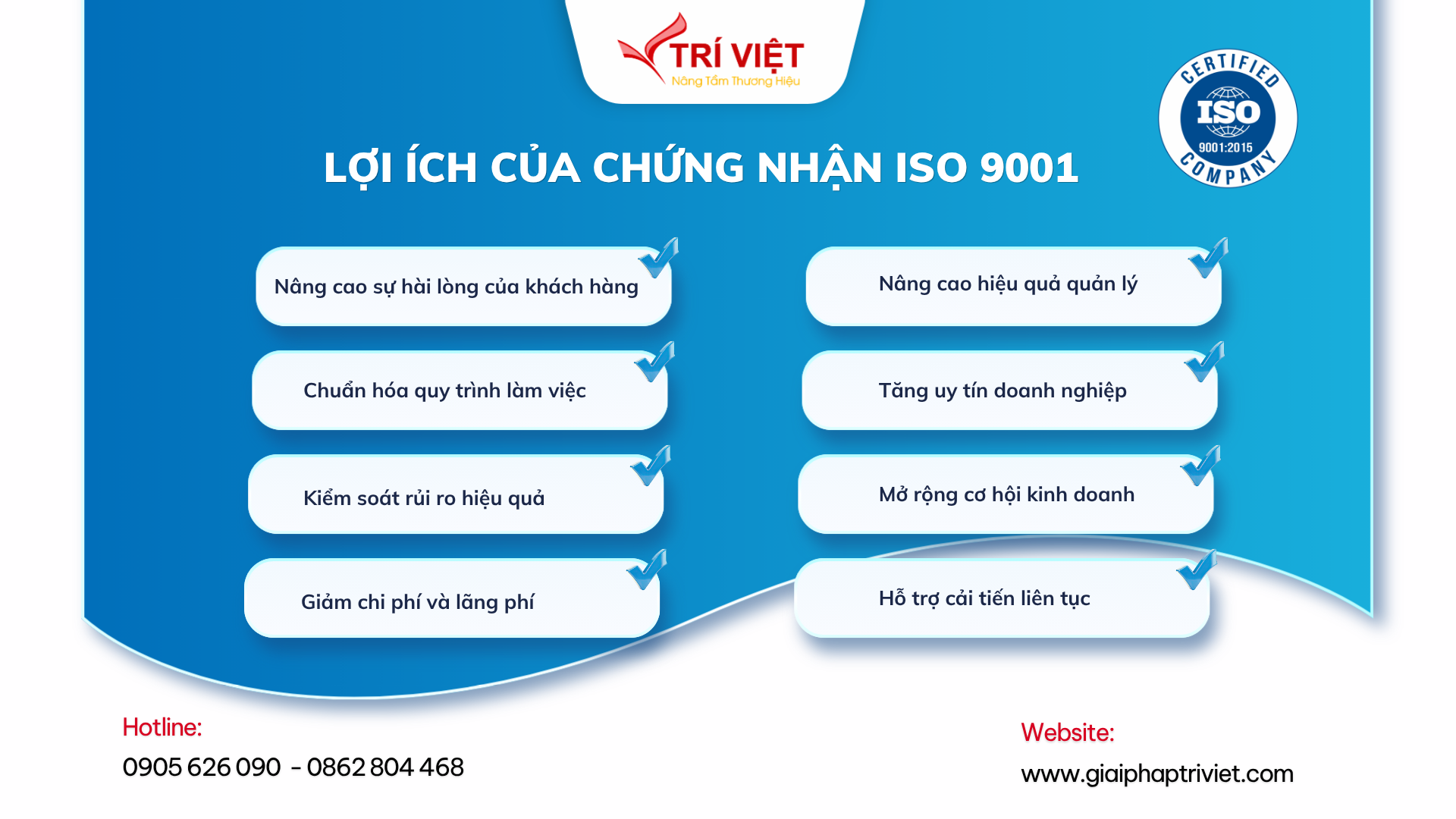 Tư vấn chứng nhận ISO 9001 – Hệ thống quản lý chất lượng